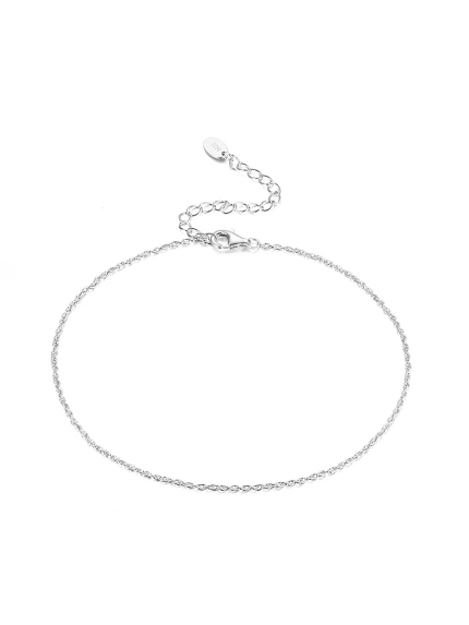 Bransoletka bez wkładek Srebro próby 925° (rod) SA06P