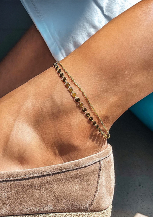 Браслет без вставок Срібло 925° (позолота) SA15G