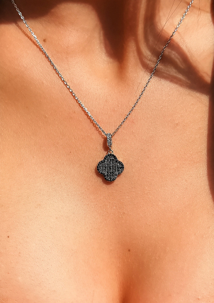 Підвіс фіаніт Срібло 925° (родій) 9540341