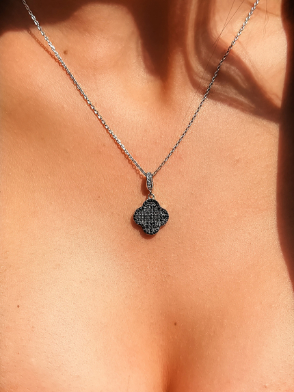 Підвіс фіаніт Срібло 925° (родій) 9540341