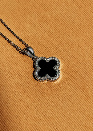 Підвіс онікс Срібло 925° (родій) 954034ч