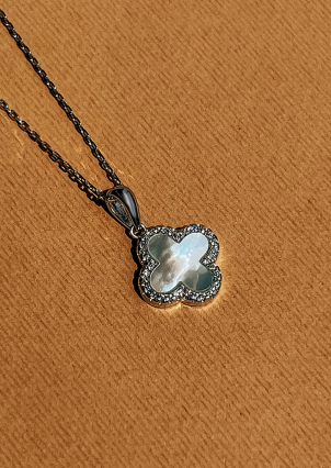 Підвіс перламутр Срібло 925° (родій) 954034б