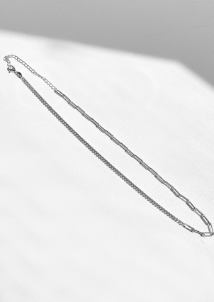 Кольє фіаніт Срібло 925° (родій) 560280