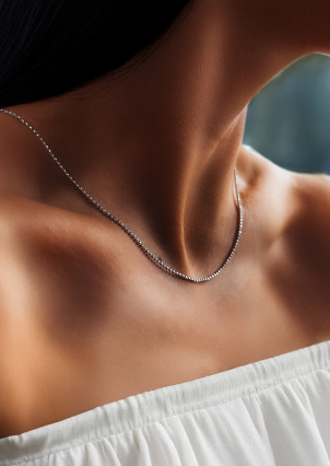 Ланцюг Срібло 925° (родій) 808р 3