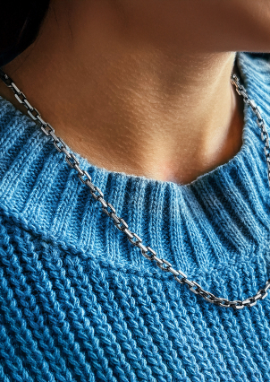 Ланцюг Срібло 925° (оксидоване) чс11671