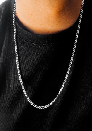 Ланцюг Срібло 925° (оксидоване) чс10111