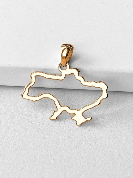 Підвіс без вставок Золото 585° 001425