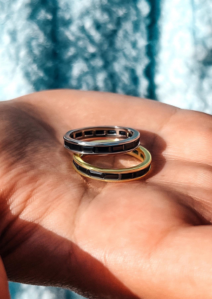 Каблучка фіаніт Срібло 925° (позолота) EQR2718R6