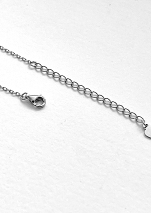 Кольє без вставок Срібло 925° (родій) 560287