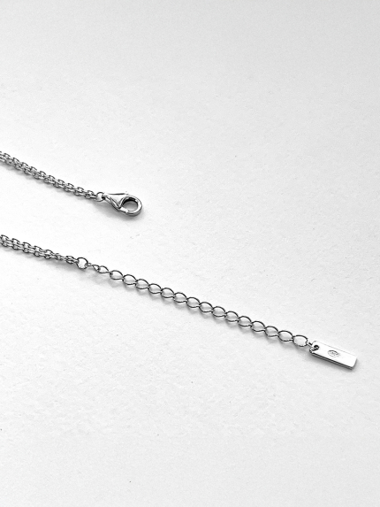 Кольє фіаніт Срібло 925° (родій) 560302