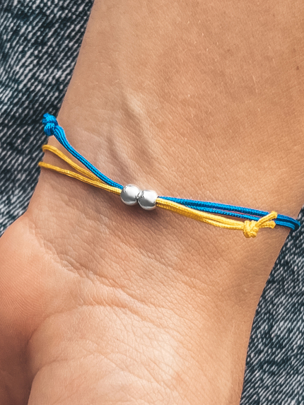 Браслет без вставок Срібло 925° (родій) 040бр