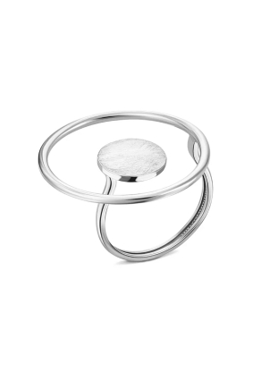 Ring without inserts Silver 925° (rhodium) 81709