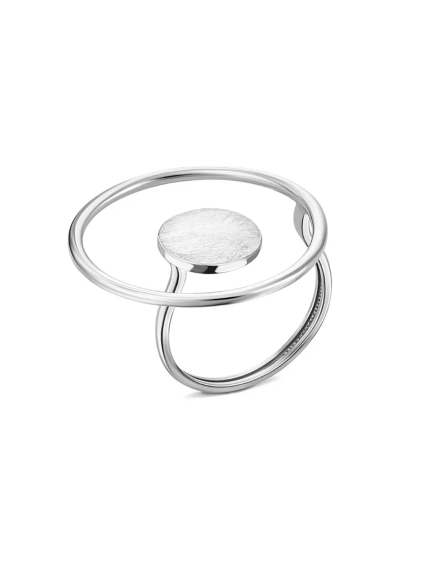 Ring without inserts Silver 925° (rhodium) 81709