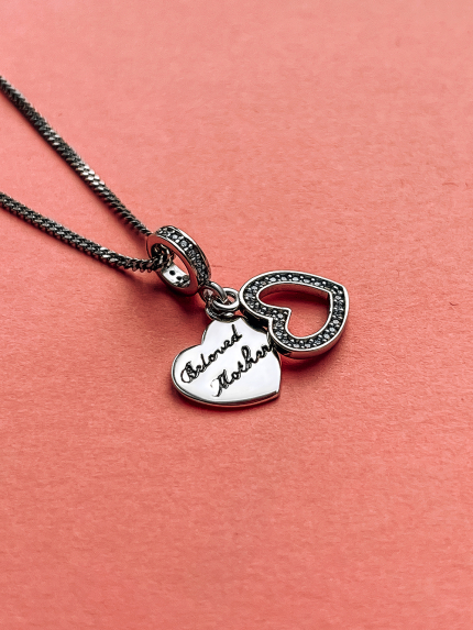 Підвіс Намистина фіаніт Срібло 925° (родій) 000613