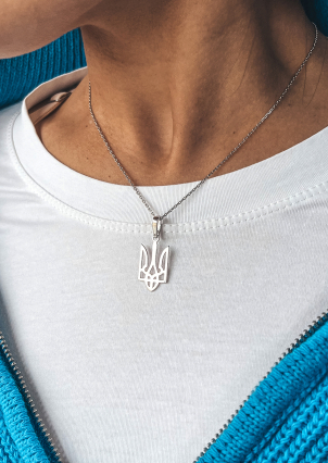 Підвіс без вставок Срібло 925° (родій) 129610