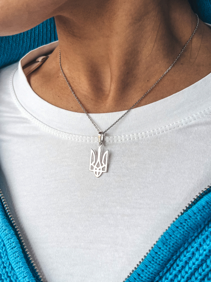 Підвіс без вставок Срібло 925° (родій) 129610