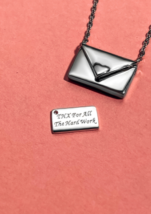 Кольє без вставок Срібло 925° (родій) 190285