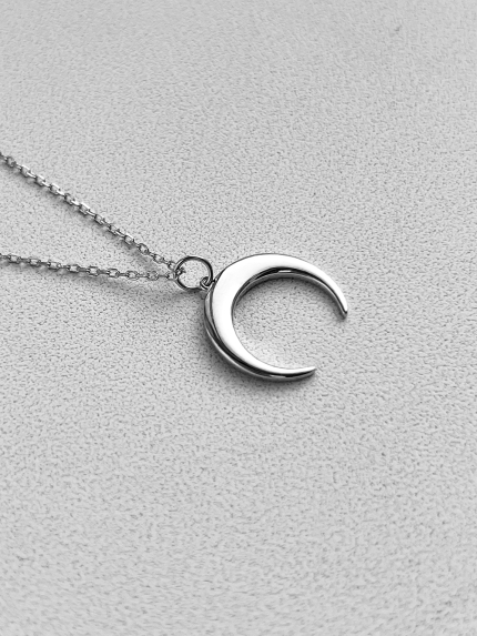 Кольє без вставок Срібло 925° (родій) 452658