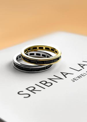 Каблучка Фіаніт (5А) Срібло 925° (родій) EQR2718R6 R