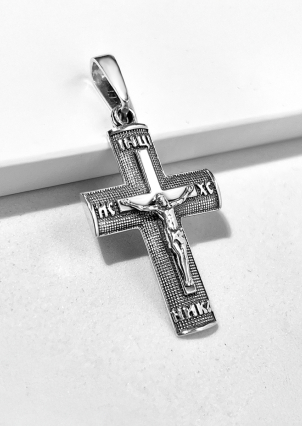 Підвіс без вставок Срібло 925° (оксидоване) 075510