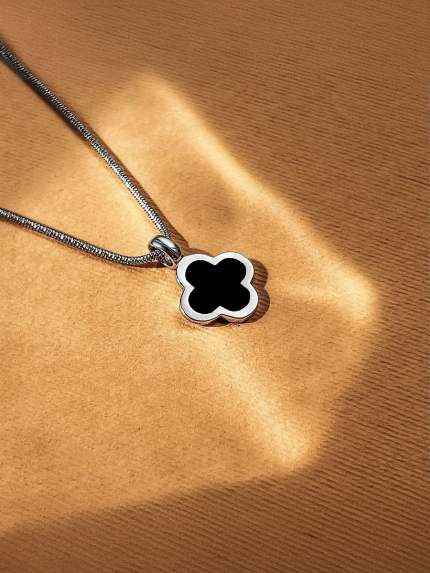 Zawieszka emaliowana Srebro 925° (rod) 000477