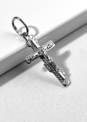 Підвіс без вставок Срібло 925° (родій) 2-8224.0.2