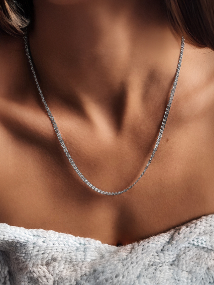 Ланцюг Срібло 925° (родій) 813р 1