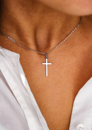 Підвіс без вставок Срібло 925° (родій) п2/1035-1