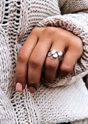 Ring without inserts Silver 925° (rhodium) 104310