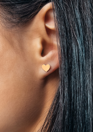 Сережки без вставок Срібло 925° золото 375° 782с