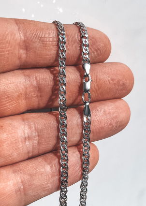 Ланцюг Срібло 925° (родій) 4101006