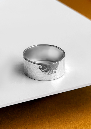 Каблучка без вставок Срібло 925° S0002/4