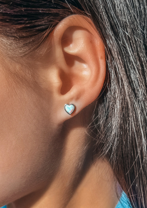 Kolczyki opalowe Srebro 925° (rod) sk2opb/1185