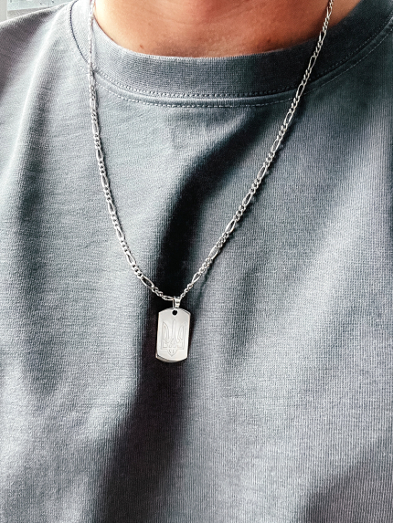 Підвіс без вставок Срібло 925° (родій) 001093