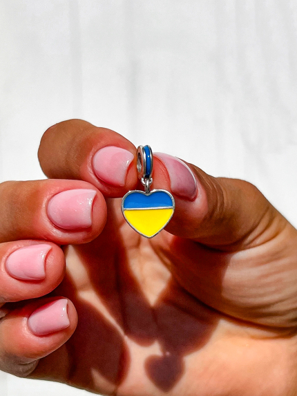 Підвіс емаль Срібло 925° (родій) 957905