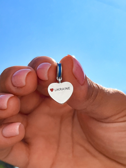 Підвіс емаль Срібло 925° (родій) 957905