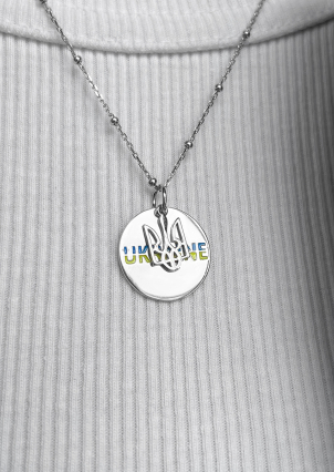 Підвіс емаль Срібло 925° (родій) 957906