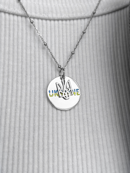 Підвіс емаль Срібло 925° (родій) 957906