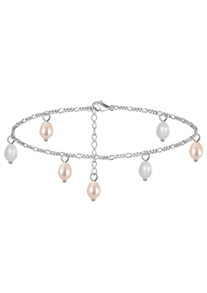Браслет перлина Срібло 925° (родій) SA49P