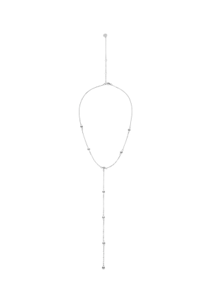 Кольє без вставок Срібло 925° (родій) 957912