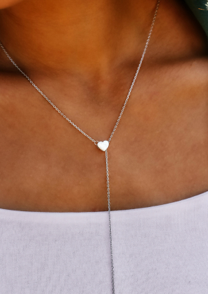 Кольє без вставок Срібло 925° (родій) 121165