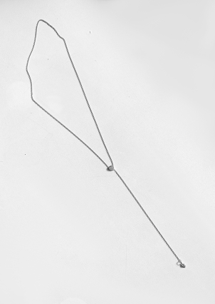 Кольє без вставок Срібло 925° (родій) 121165