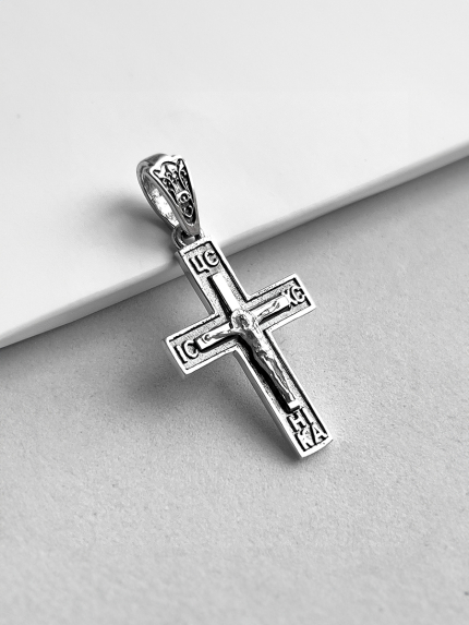 Підвіс без вставок Срібло 925° (оксидоване) 000412А