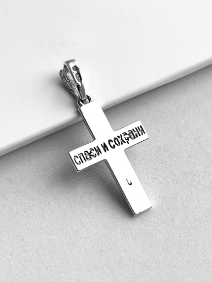 Підвіс без вставок Срібло 925° (оксидоване) 000412А