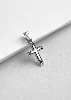 Підвіс без вставок Срібло 925° (оксидоване) 000412М