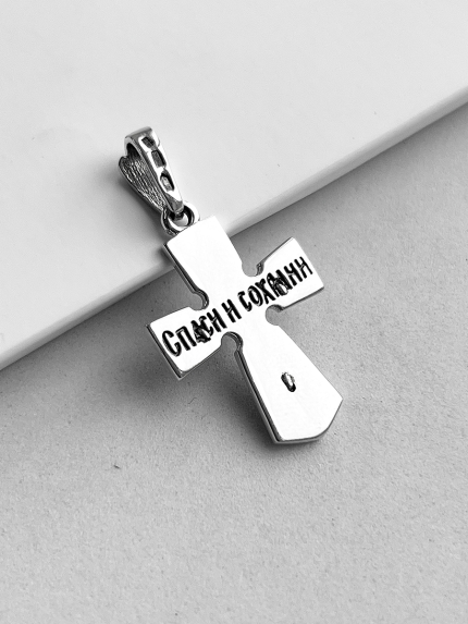 Підвіс без вставок Срібло 925° золото 375° 000182/1П