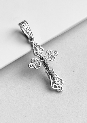 Підвіс без вставок Срібло 925° (родій) 091010