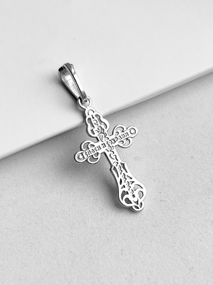 Підвіс без вставок Срібло 925° (родій) 091010