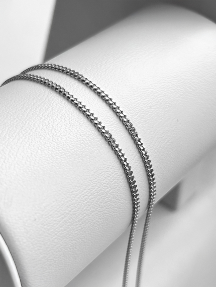 Ланцюг Срібло 925° (родій) 804р 3