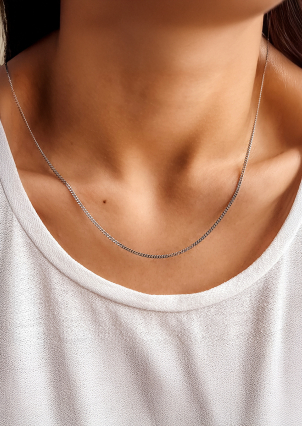 Ланцюг Срібло 925° (родій) 804р 3